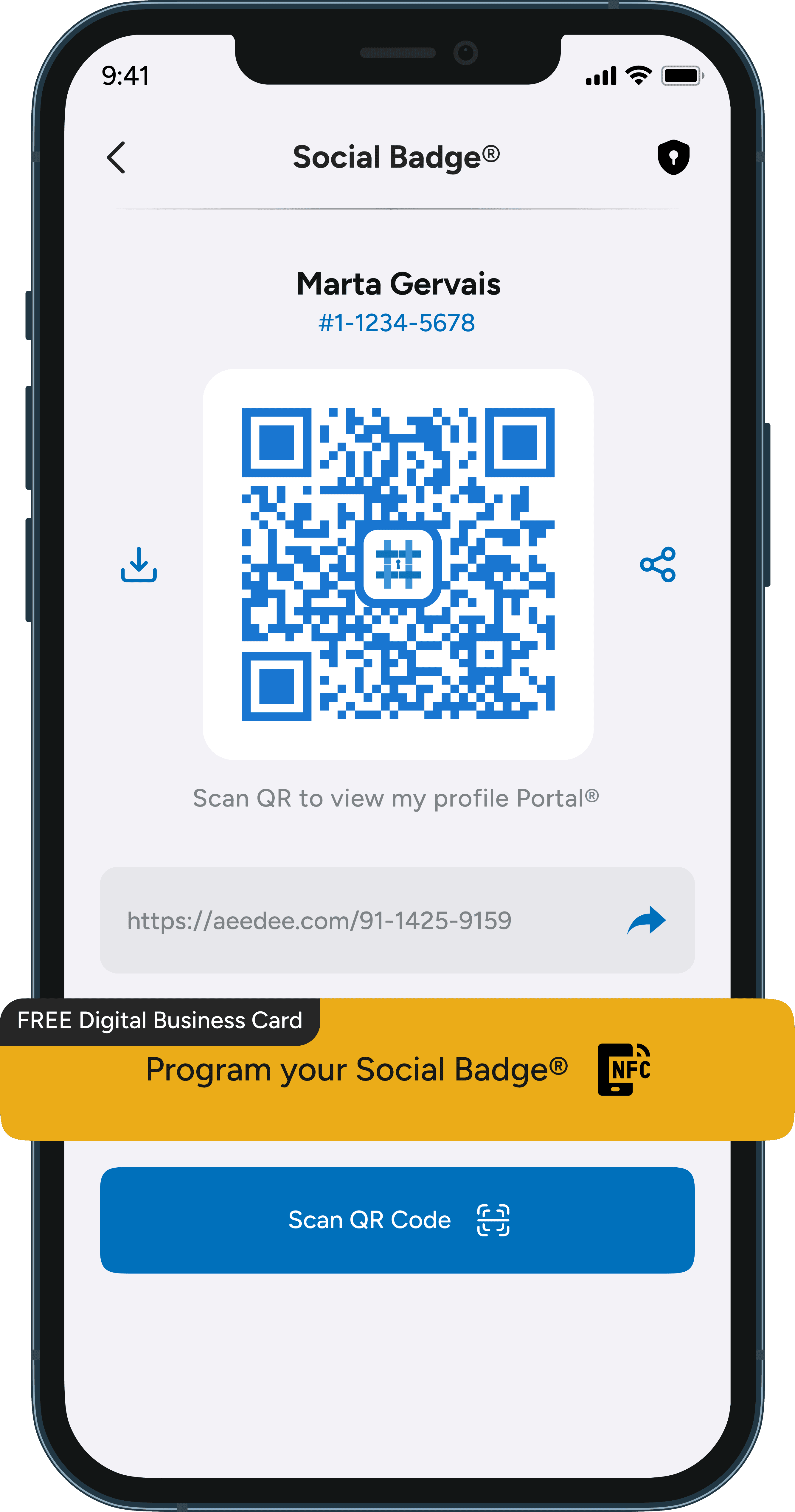 Digital Social Badge